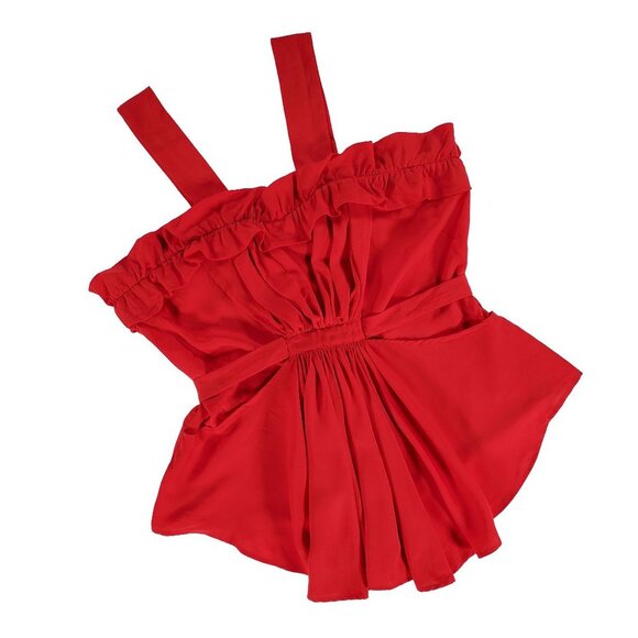 VaVa by Joy Han Red Blouse size Small - Picture 1 of 5